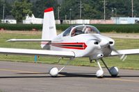 N389RV @ KVTA - At the EAA fly-in - Newark, Ohio - by Bob Simmermon