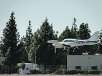 N67CM @ VNY - Taking off from runway 16R - by Helicopterfriend