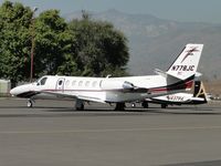 N778JC @ POC - Parked in transient parking - by Helicopterfriend