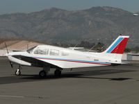 N8085H @ POC - Shielded and parked in transient parking - by Helicopterfriend