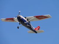N743CP @ CCB - Passing overhead and westbound - by Helicopterfriend