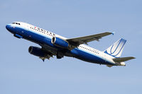 N486UA @ KORD - 22L departure