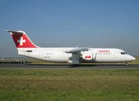 HB-IYQ @ LFPG - also BAe 146-300 - by Alain Durand