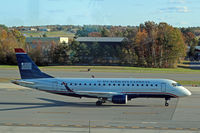 N137HQ @ KMHT - Arriving gate 8, Manchester-Boston Regional Airport, Manchester, NH