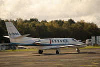 G-IKOS @ EGLK - EGLK 25OCT11 - by OldOlympic