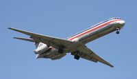 N494AA @ MCO - American MD-82 - by Florida Metal