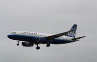 N466UA @ KORD - Airbus A320