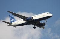 N592JB @ MCO - American Blue - by Florida Metal