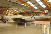 VZ608 - At Newark Air Museum in the UK - by Terry Fletcher