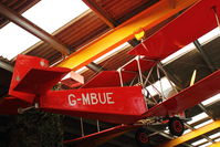 G-MBUE - At Newark Air Museum in the UK - by Terry Fletcher