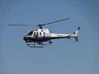N228LA @ POC - Air taxiing towards the west helipads over taxiway Sierra - by Helicopterfriend