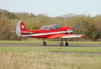 G-BXAV @ EGFH - Taxying prior to take off. Re-registered G-SPUT on 18th June 2012. - by Roger Winser