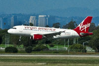 N528VA @ LAX - Landing at LAX
