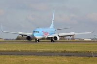 G-FDZS @ EGSH - arriving at EGSH
