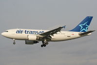 C-GTSY @ EGCC - Air Transat - by Chris Hall