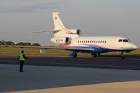 OO-NAD @ EGSH - Taxiing under marshal at Saxon Air.
