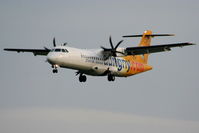 G-VZON @ EGCC - Aurigny Air Services - by Chris Hall