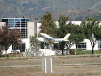 N152BS @ POC - Strong gust of wind hitting while landing on runway 26R - by Helicopterfriend