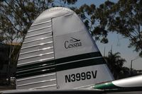 N3996V @ KMYF - N3996V tail closeup - by Andrew Hochhaus