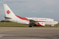 7T-VJT @ EGSH - Being towed to Air Livery for spray. - by Matt Varley