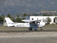 N767CL @ POC - Taxiing back to 26 for take off - by Helicopterfriend