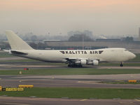N748CK @ AMS - Taxi to the runway24 on Schiphol Airport - by Willem Goebel