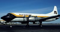 N94CF @ KYIP - Parked at KYIP - Nov. 1990 - by John Meneely