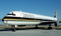 N821TC @ KYIP - Parked at KYIP - Nov. 1990 - by John Meneely