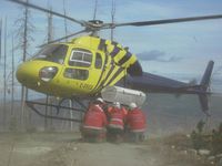 C-FFCE - C-FFCE working with Penticton Search and Rescue, as well as Central Okanagan Search and Rescue on a joint training exercise. - by unknown