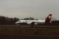 HB-AKG @ AMS - Crossair Saab 340B  Schiphol Amsterdam - by Jan van Andel