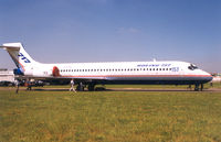 N717XE @ LBG - Paris Le Bourget Air Show 1999 - by Henk Geerlings