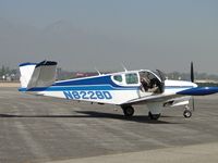 N8228D @ POC - Parked in Howard Aviation parking area - by Helicopterfriend