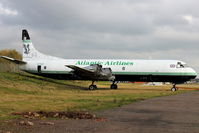 G-FIJV @ EGBE - WFU at Coventry Airport - by Terry Fletcher