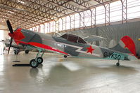 G-YKSO @ EGBE - At Airbase Museum at Coventry Airport - by Terry Fletcher