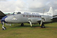 G-AORG @ EGBE - At Airbase Museum at Coventry Airport - by Terry Fletcher