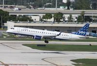 N281JB @ FLL - Lady In Blue - by Florida Metal