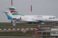 D-ACRB @ EGSH - Freshly painted in the colours of Yamal Aero. - by Graham Reeve