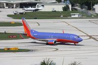 N629SW @ FLL - Southwest 737 - this plane used to wear the Silver One colors