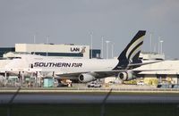 N758SA @ MIA - Southern Air 747-200 - by Florida Metal