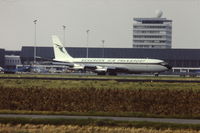 N14AZ @ EHAM - B707-336C in front of freight terminal Schiphol
Amsterdam. Early 1980 's - by Jan van Andel