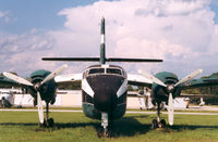 N6154T @ KEVB - Vintage Jets & Props - by Henk Geerlings