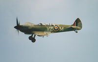 G-TRIX - Early 1990's doing circuits at Leavesden Aerodrome, using grass runway. - by Dave Sharples