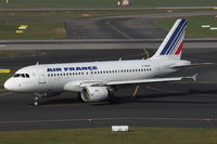 F-GRHQ @ EDDL - Air France, Airbus A319-111, CN: 1404 - by Air-Micha