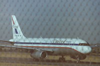 N475UA @ BIL - Retro Untited Airbus A320 @ BIL