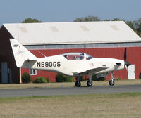 N990GS @ KDTN - departing 14 - by Carl Hennigan