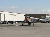 N7715C @ CNO - Starting up to take a passenger on a flight - by Helicopterfriend