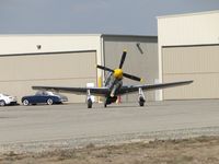 N5441V @ CNO - Taxiing to runway for formation take off - by Helicopterfriend