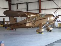 N9381H @ CNO - Parked in her hanger - by Helicopterfriend
