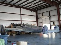 N5QQ @ CNO - Parked in her hanger - by Helicopterfriend