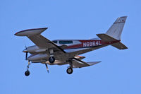 N6964L @ EEN - Final approach straight in from the south, runway 02, Dillant-Hopkins Airport, Keene, NH - by Ron Yantiss